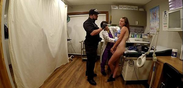  Police & Nurse Strip Search Teenage Girl Accused Of Carrying d. - Humiliating Cavity Search Caught On Hidden Camera - Full Movie CaptiveClinic.com - To Serve & Disrespect - Donna Leigh - Part 1 of 2